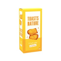 Mini toasts natures - 40g