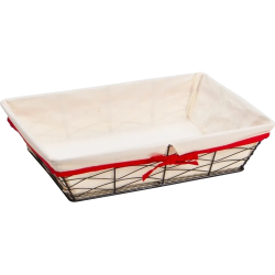 Corbeille métal noir double...