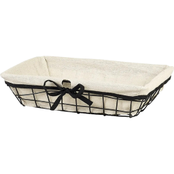 Corbeille métal rectangle...