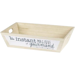 Corbeille bois Un Instant...