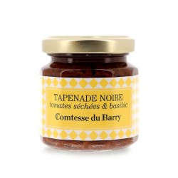 Tapenade noire, tomates...