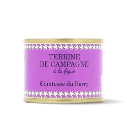 Terrine de campagne à la figue