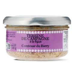Terrine de campagne à la figue