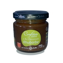 Confiture cassonade rhubarbe