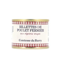 Rillettes de poulet aux...