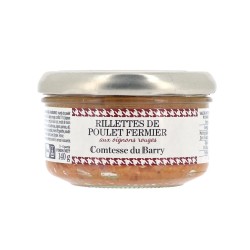 Rillettes de poulet aux...